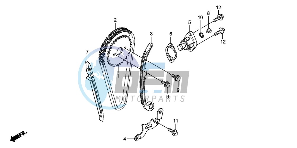 CAM CHAIN/TENSIONER