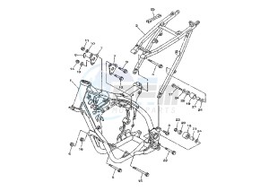 YZ 250 drawing FRAME