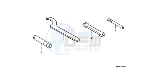 CRF250RB CRF250R ED drawing TOOL