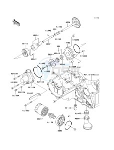 ZR 750 K [Z750S] (K1) K1 drawing OIL PUMP_OIL FILTER