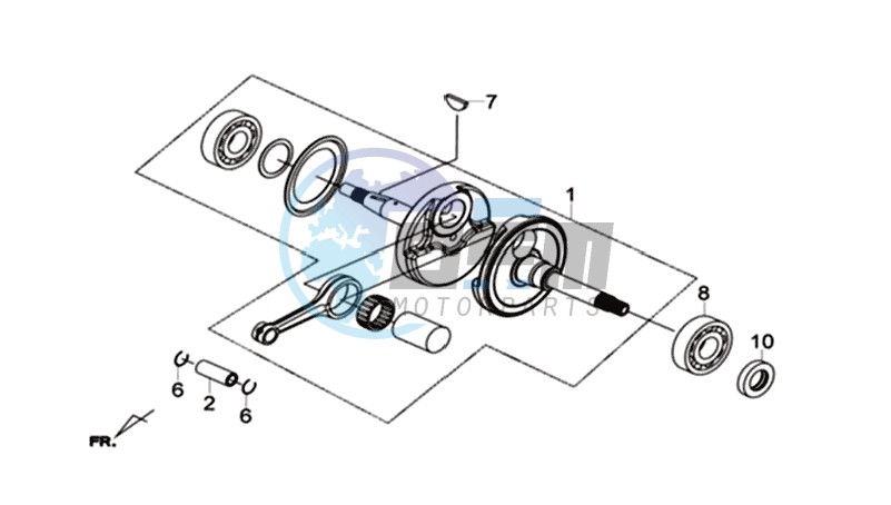 CRANK SHAFT COMP