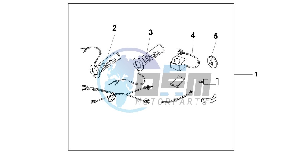 GRIP HEATER SS/ON-OF