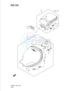 VL800 drawing SEAT (VL800TL1 E24)