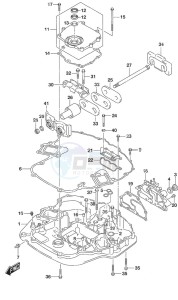 DF 250AP drawing Engine Holder