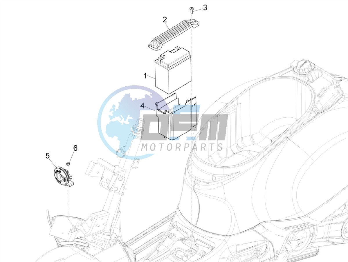 Remote control switches - Battery - Horn