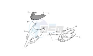 SR 50 IE-Carburatore 50 drawing Front body II