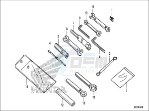 NC750JH Europe Direct - (ED) drawing TOOL