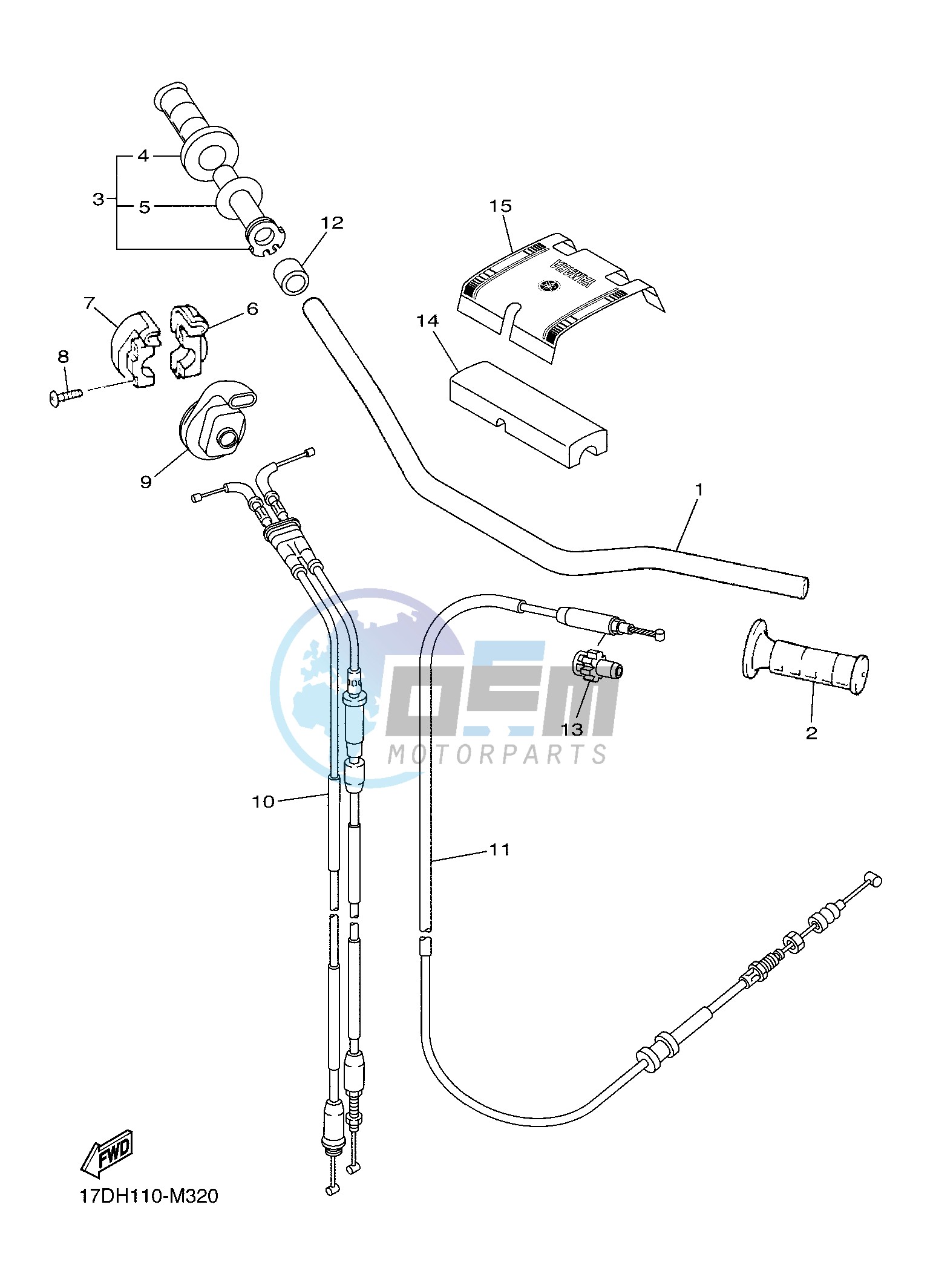 STEERING HANDLE & CABLE