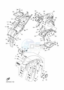 MT-03 MTN320-A (B6W3) drawing FENDER