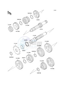 KX 60 [KX60] (B15-B19) [KX60] drawing TRANSMISSION