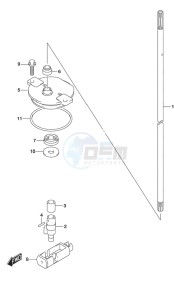 DF 250 drawing Clutch Rod