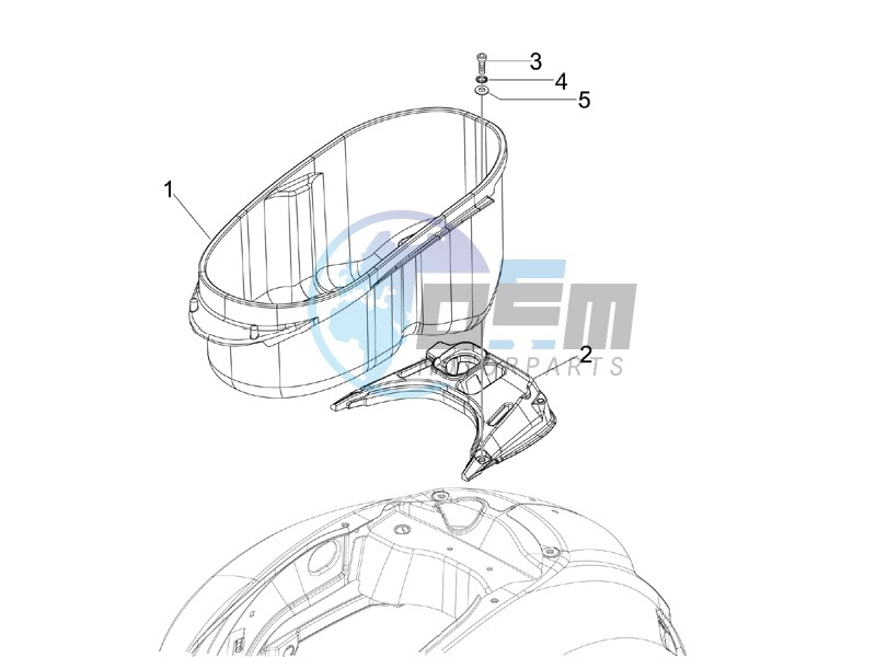 Helmet huosing - Undersaddle