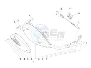 GTV 250 ie drawing Silencer