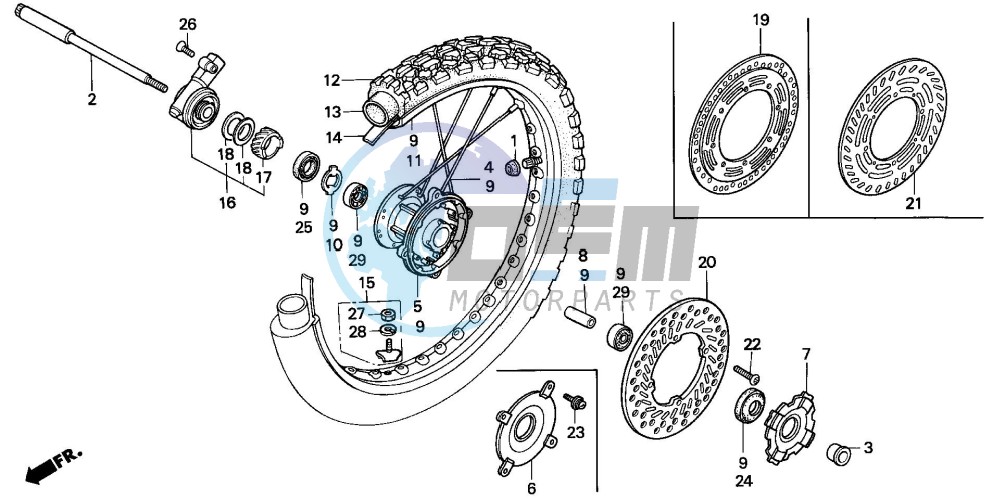 FRONT WHEEL