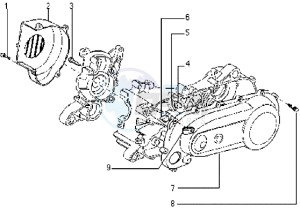 storm 50 drawing Clutch cover-scrool cover