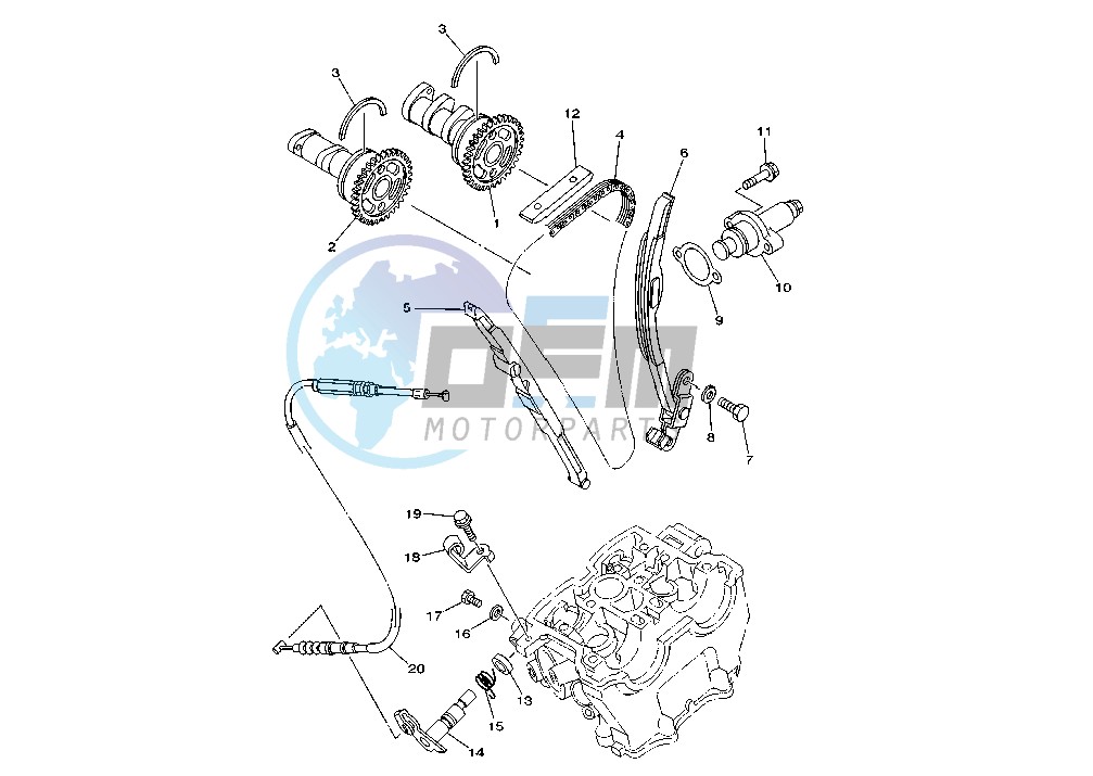 CAMSHAFT -CHAIN