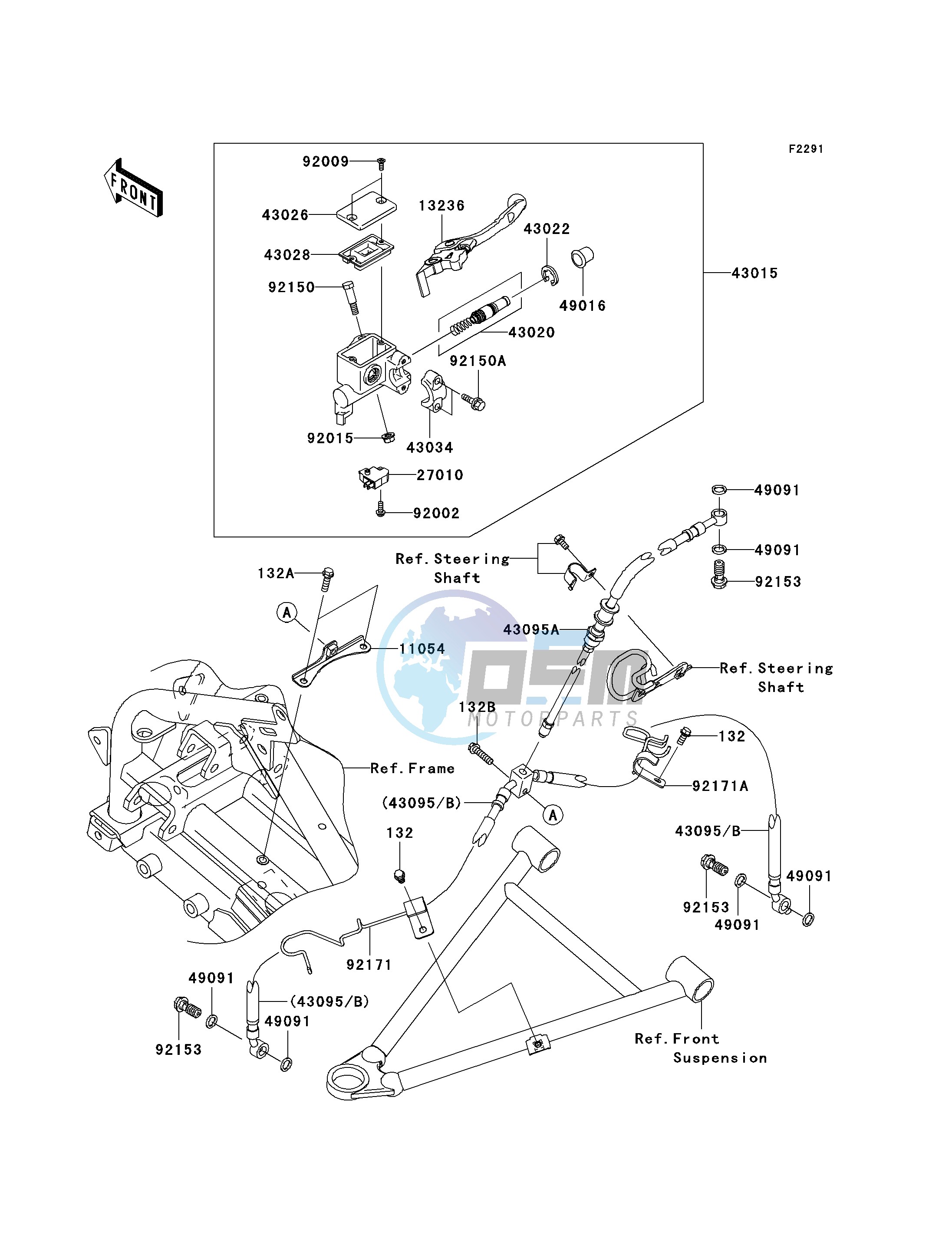 FRONT MASTER CYLINDER