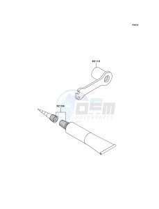 KX65 KX65A8F EU drawing Owner's Tools