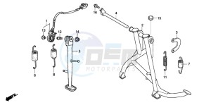 CBF500A drawing STAND