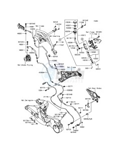 NINJA H2 / NINJA H2 CARBON ZX1000XHF XX (EU ME A(FRICA) drawing Rear Master Cylinder