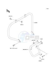 VN 1500 L [VULCAN 1500 NOMAD FI] (L5) [VULCAN 1500 NOMAD FI] drawing GUARD-- S- -