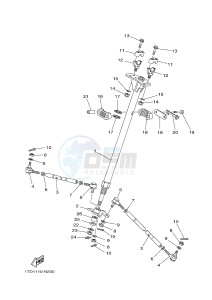 YFZ450R YFZ45YSXG (1TDN) drawing STEERING