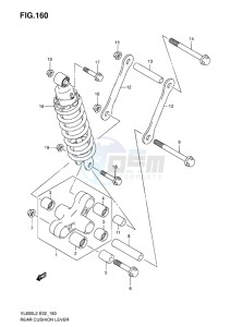 VL800CUE INTRUDER EU drawing REAR CUSHION LEVER