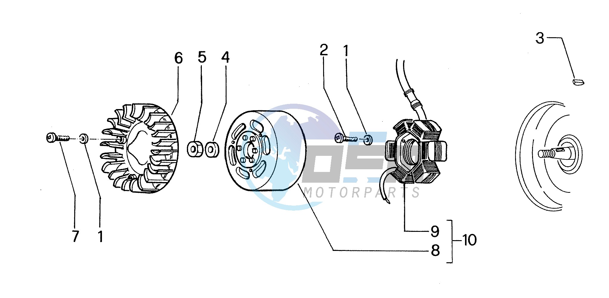 Cdi magneto assy