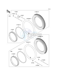 AN 112 D (D6F-D7F) D7F drawing TIRES