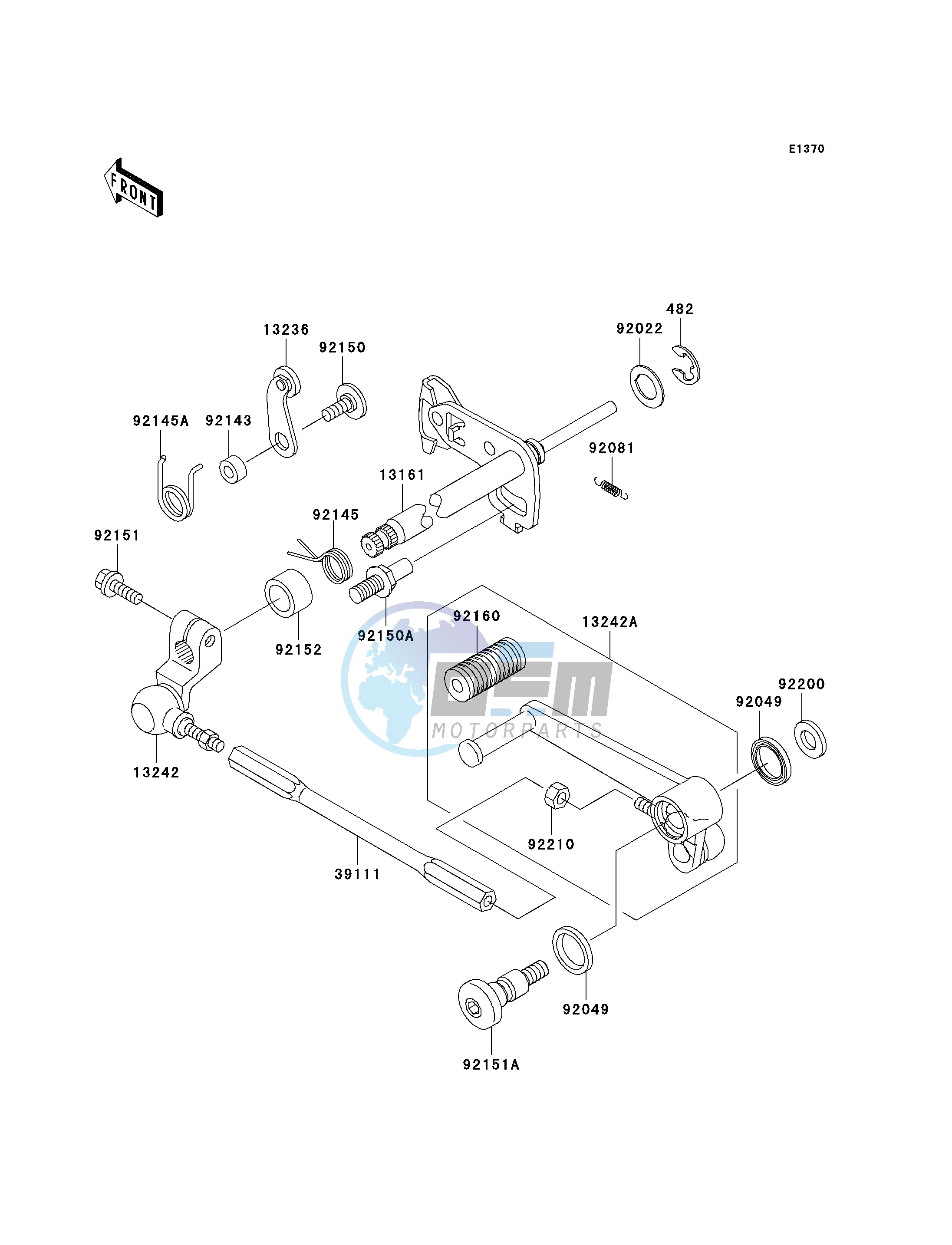 GEAR CHANGE MECHANISM