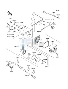 MULE 3010 TRANS 4x4 DIESEL KAF950E8F EU drawing Taillight(s)