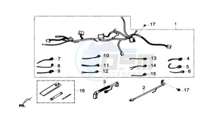 Joymax 300i ABS drawing WIRING HARNASS