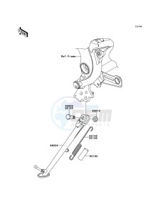 ER-6N ER650CBF GB XX (EU ME A(FRICA) drawing Stand(s)