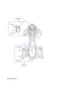 YFM700R (BCXR) drawing EMBLEM & LABEL 1