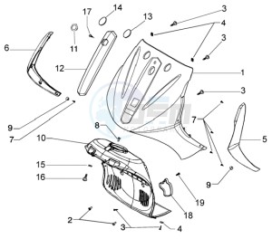 Beverly 500 (USA) USA drawing Shield - wheel compartment