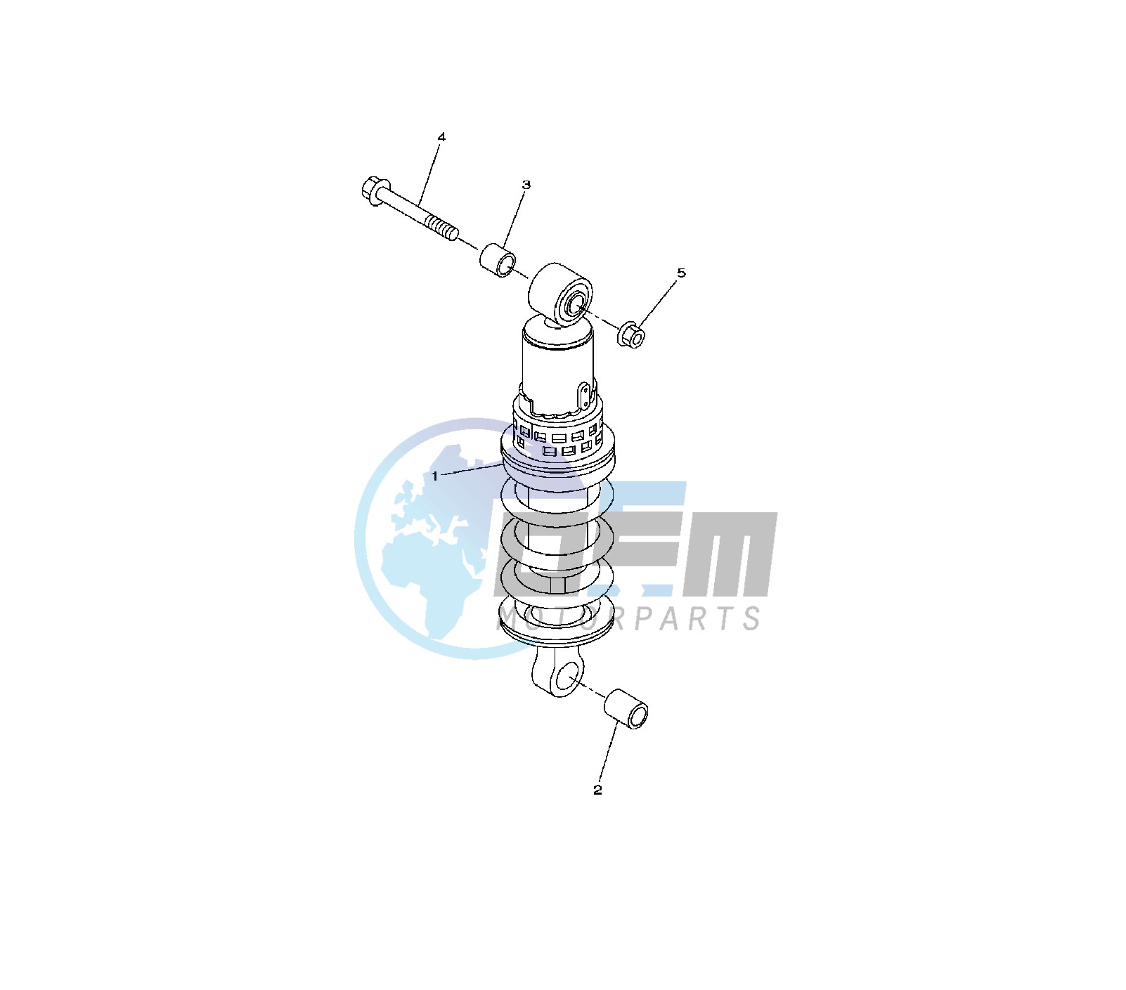 REAR SHOCK ABSORBER