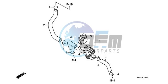 AIR INJECTION CONTROL VALVE