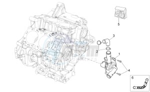 RSV 4 1000 APRC Factory ABS USA drawing Water pump