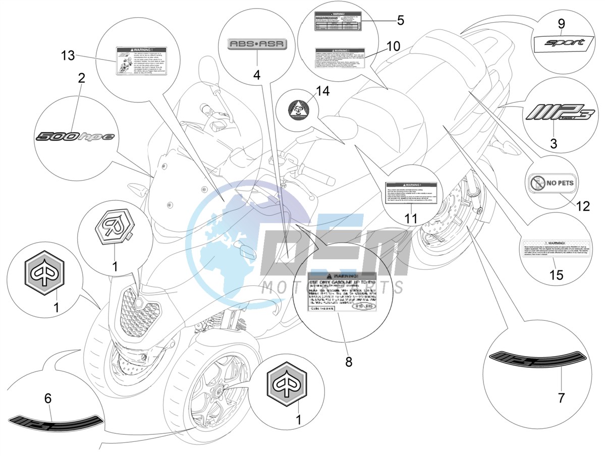 Plates - Emblems