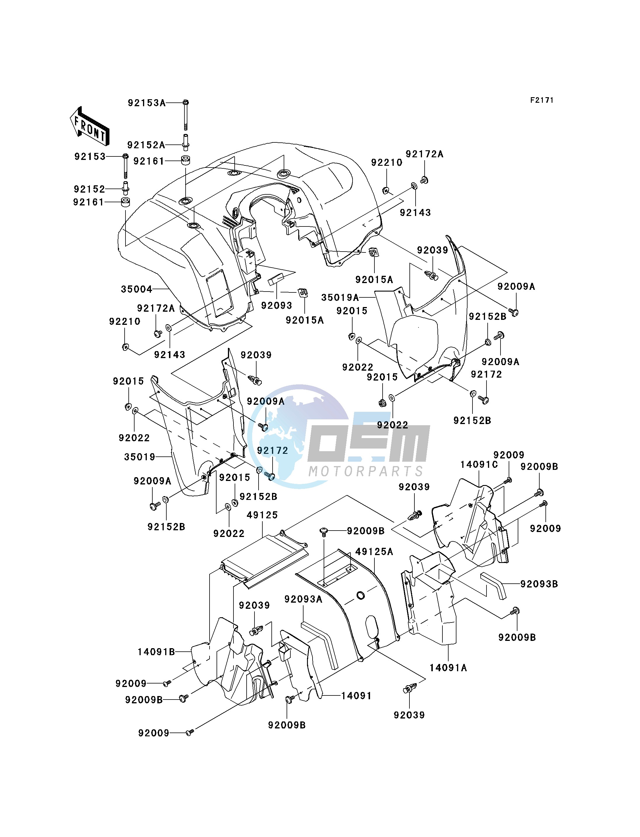 FRONT FENDER-- S- -