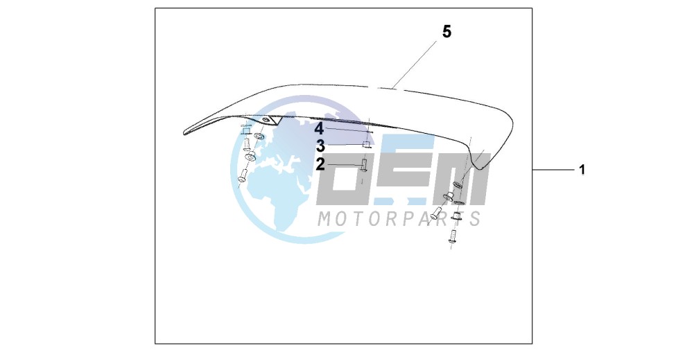 TOP BOX SPOILER DIGITAL SILVER