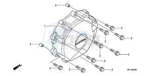 CBR1000RR9 Europe Direct - (ED / MK) drawing A.C. GENERATOR COVER (CBR 1000RR)