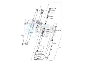 SR 125 drawing FRONT FORK