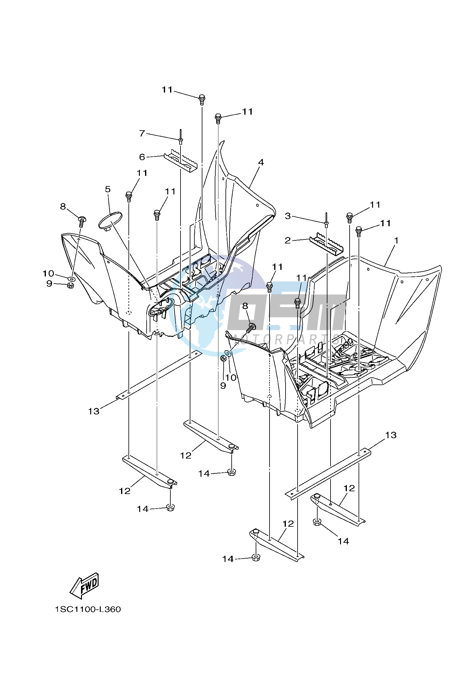 STAND & FOOTREST