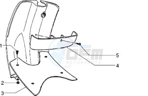 Zip 50 fast rider RST drawing Front glove compartment