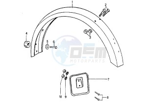 103 - 50 cc drawing REAR FENDER VOGSM