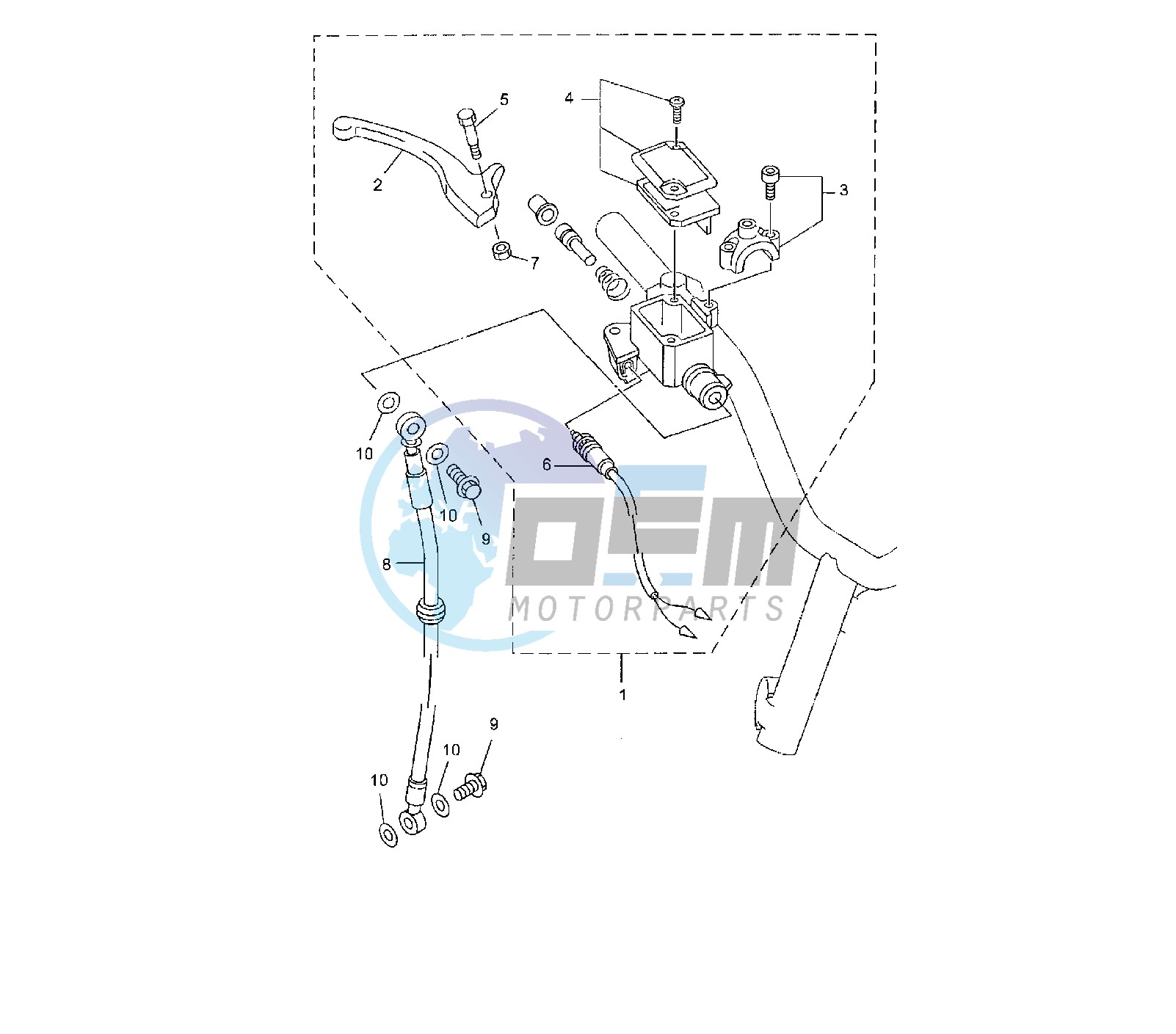 FRONT MASTER CYLINDER