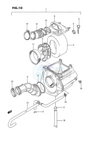 LT-F160 (P3) drawing AIR CLEANER