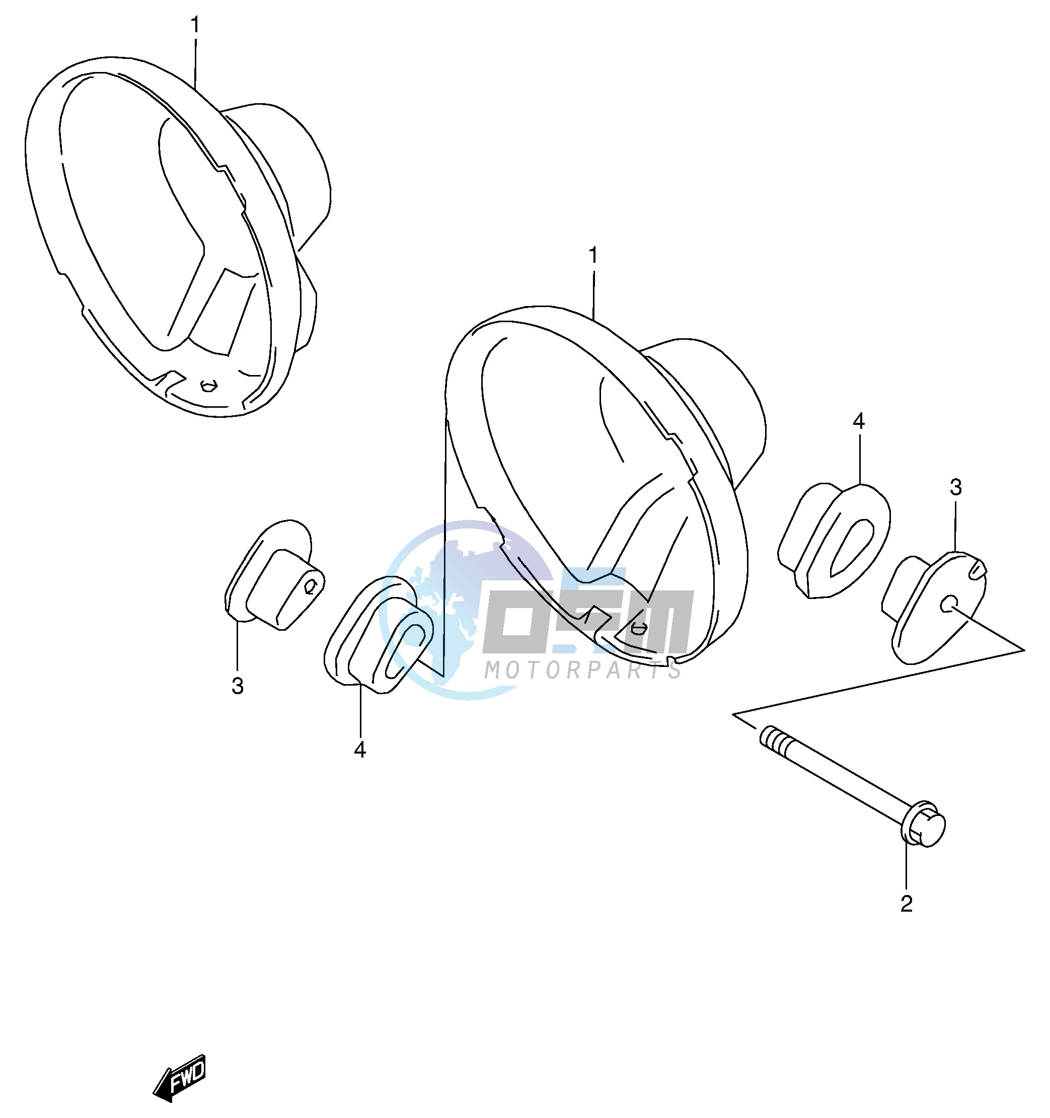 HEADLAMP HOUSING