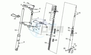 S 1000 drawing Front fork